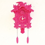 Cuckoo Wall Clock Idyllic Living Room Wall Clock Cuckoo Clock Creative Fashion Cartoon Children's Room Bird Time Clock