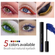 Ready Stock * VIBELY European American Hot-selling Color Mascara Waterproof Non-Smudge Thick Curling