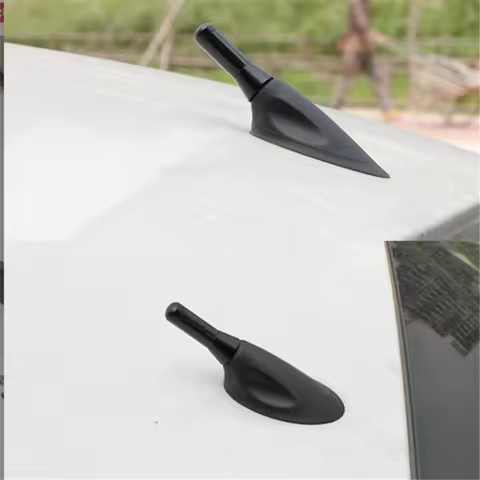 3.5CM Carbon Fiber Car Short Antenna for Kia Sportage QL KX5 Mazda CX-5 Hyundai Tucson Audi Q2 Seat 