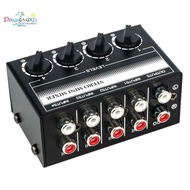 Mixer Audio Stereo 4channel Support Input RCA Dan Output Mixer Stereo