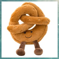 [uhktyltui.vn] Cute Plush Alkaline Water Knot Bread Toy Stuffed Food Bread Soft Doll Birthday Cute P