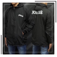 Jaket Parasut Sport Running Joma-Hitam