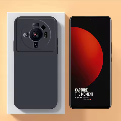 For Xiaomi 12S Ultra Case Cover Xiaomi 12X 12 Lite 12S Pro Ultra Civer Shockproof Liquid Silicone Ph