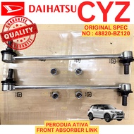 (1 PAIR) Front Absorber Link / Stabilizer Link Perodua ATIVA 1.0 (48820-BZ120)