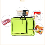 WRC Fashion Solid Color A3 Drawing Bag Waterproof Kids Art Bag 8K Art Portfolio Case