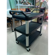 3-storey restaurant service cart, 3-storey trolley, restaurant and hotel trolley