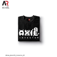 AR Tees Axie Infinity Investor Customized Shirt Unisex Tshirt for Women and MenMen Clothes