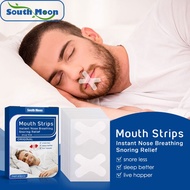 South Moon Anti-Snoring Patch 60pcs Soft Sleep Strips Noise Reduction Instant Nose Breathing Mouth T
