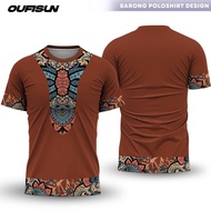 Barong Tagalog For Men Short Sleeve Men's Polo Shirt Asean Cultural Attire For Men Modern Barong Eth