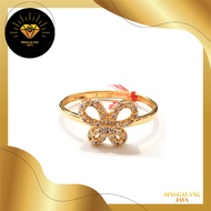 cincin emas 375 perhiasan wanita cincin emas asli terbaru