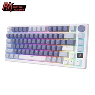 Royal Kluge RK M75 Wireless Keyboard 2.4G with Screen 81 Key 3 Mode