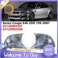 Clear Marker Signal Blinker Corner Parking Light Lamp for - E46 3 Series Coupe 1999-2001 63126904307