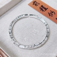 Bracelet Bangle Bracelet Square9999Pure Silver Birthday Gift Qixi Mobius Jiyan Niche Pure Silver Chi