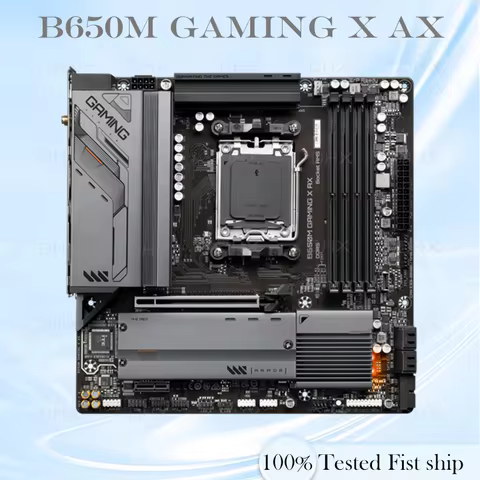 For Gigabyte B650M GAMING X AX motherboard AMD AM5 slot supports AMD Ryzen 7000 4xDDR5 Mainboard 100