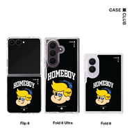 Galaxy Z Flip 8/Fold 8/Fold 8 Ultra ลาย เสื้อhomeboy ลิขสิทธิ์แท้ เคสซัมซุง เคสแม่เหล็ก กันกระแทก| C