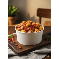 Loaded potato chicken popcorn & sausage crunchy