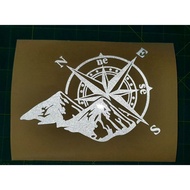 STICKER DAKAR COMPASS,STICKER KOMPAS,BOX STICKER,STICKER MOTORSIKAL,ADVENTURE