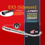Apido STD RACING Exhaust for EX5-Silencer/EX5 Dream/EX90/EX5-110 Wave/WaveAlpha-EFI/Dash110-V2EFI/Da
