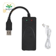 Fax Modem, USB2.0 56K External Modem Driver,Plug and Play USB Modem,Standard and Expanded At Instruc