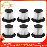 [Hot-Sale] 6pcs HEPA Filter Cartridges for  VCS63-C10/PRO/C11/X3 Handheld Vacuum Cleaner Accessories