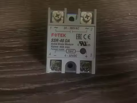 Original Taiwan's FOTEK solid state relay / thyristor modules SSR-40DA 24-380VAC 4-32VDC