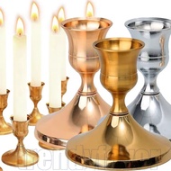 3-1Pcs Retro European Candle Holder - Wedding Party Candles Stand - Dinning Table Decoration - Vinta