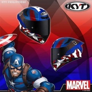 kyt helmet tt course marvel edition