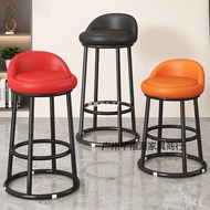 Bar Counter Business Hall Cashier Counter Island Bar Chair High Stool Iron Art Bar Chair Island Chai