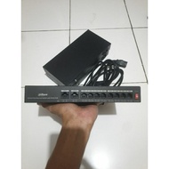 Dahua DH-PFS3010-8ET-65 10 fast ethernet port PoE switch Unmaned