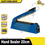 MESIN Hand Sealer Impulse Sealer plastic adhesive sealing machine 20 cm Plastic packaging adhesive p