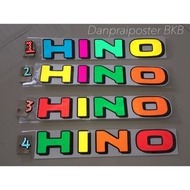 HINO Reflective Car Sticker