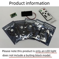 BYB LED Light Kit For LEGO 76444 Diagon Alley Wizarding Shops Decorative Lamp (Not Include Building)