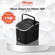 Hicon Ice Maker Machine 16M 16AL 26YB Home Ice Machine Dormitory Mini Ice Maker (16M With Handle) 15