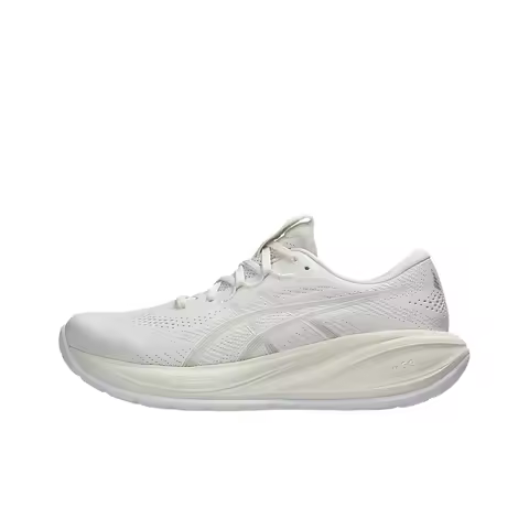 ASICS Abrasion Resistant Casual Running Shoes Men's White 1011C143-100