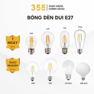 LED Bulb E27 355 Decor Lighting Super Bright 4W-8W Yellow LED Bulb G45 A19 T45 ST64 G80 G95