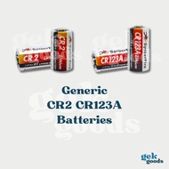 [4pcs $8.00] CR123A CR2 Battery CR123 CR17345 Generic Wholesale Lithium Battery
