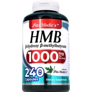 FITO MEDIC'S Lab | hmb |240 Capsules |1000 mg| hmb Supplement | hmb Free Acid| beta-hydroxybutyrate 