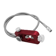 Submersible Test Valve Gas Adapter with 36-inch Silver Tubing 5000 Psi Pressure