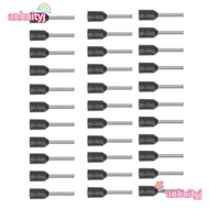 AHTY 1000PCS Ferrule Terminal, E0508 Tubular Insulated Crimping Terminal, Durable Black Color 22AWG 