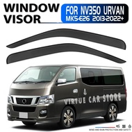 Suitable for Nissan NV350 Urvan special car window visor,car door rain guard,car rain shield,side do