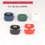Silicone Case Cover For JBL Wave 200TWS True Wireless Earbuds For JBL Vibe 200TWS with Keychain Earp