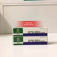 [Genuine] D79 GSV - pustules tri cream, blackheads 15g