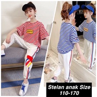 (IVY-JKT) Bs-170 CHILDREN'S STELAN RPETTY STRIPES SIZE 110-170