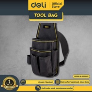 Deli Electrician Tool Belt Bag / Tas Perkakas Pinggang Kunci DL43000X