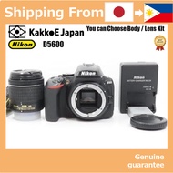 Pre-loved [Japan Used Lense] Nikon Digital SLR Camera D5600 AF-P 18-55 VR Lens Kit Black D5600LKBK b