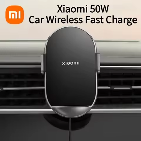 Xiaomi 50W Wireless Car Charger Set Smart Fast Quick Charging Support Power-Off and Inductive Expans