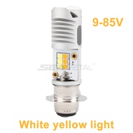 SEAMETAL H6 M5 T19 LED Motorcycle Headlight Bulb Canbus 12V Hi Lo Lamp Scooter Moto Accessories