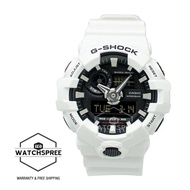 Casio G-Shock New GA-700 Series White Resin Band Watch GA700-7A GA-700-7A