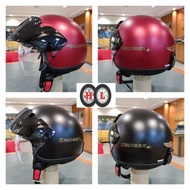 motor Helmet ♧SGV CRUISER MATT VISOREX HELMET✤