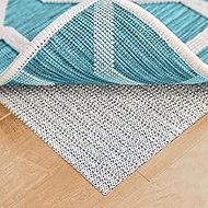 Ninja Rug Pad Gripper for Hardwood Floors, 9x12 FT, Slip Resistant Grip Pads for Hard Surfaces, Adds
